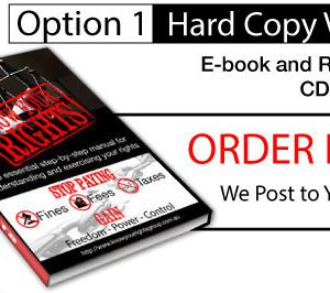 Know Your Rights eBook Hard Copy – Option 1