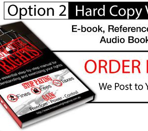 Know Your Rights eBook Hard Copy – Option 2