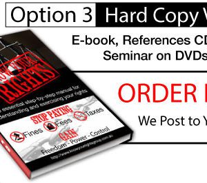 Know Your Rights eBook Hard Copy – Option 3