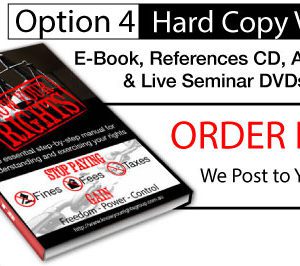 Know Your Rights eBook Hard Copy – Option 4
