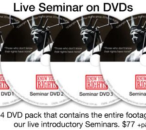 Live Seminar DVDs x 4