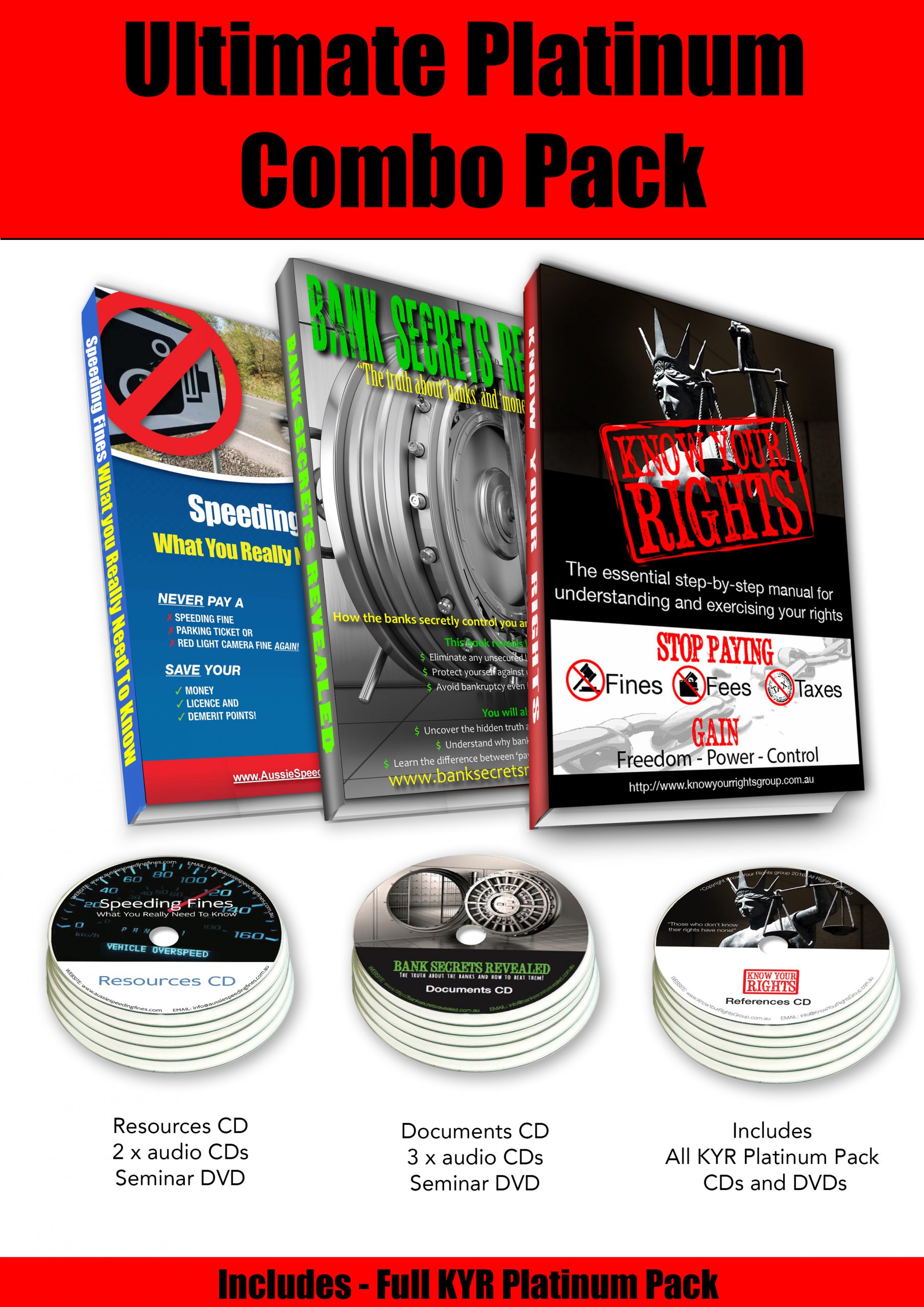 KYR, ASF & BSR Hard Copy Platinum Ultimate combo pack - Image 2