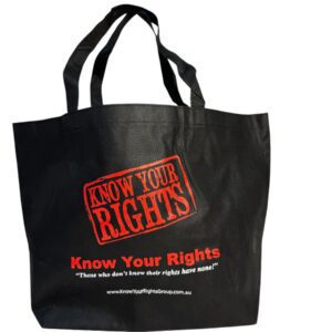 Know Your Rights Tote Bag