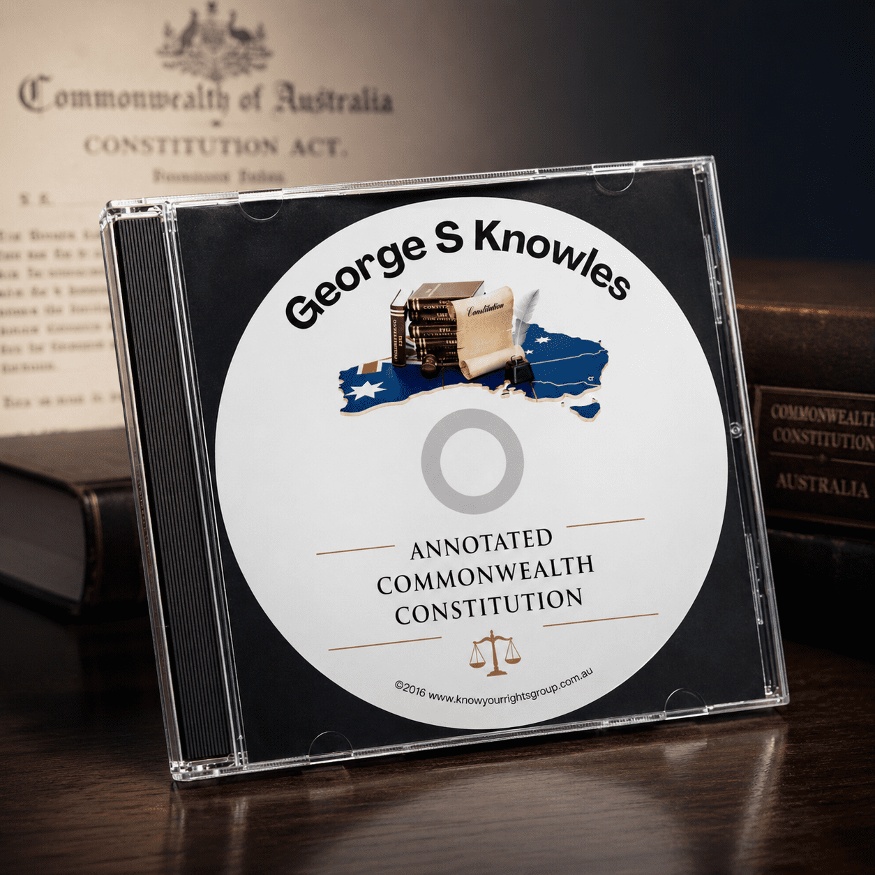 George S Knowles annotated Commonwealth Constitution CD with additional commentary and interpretation